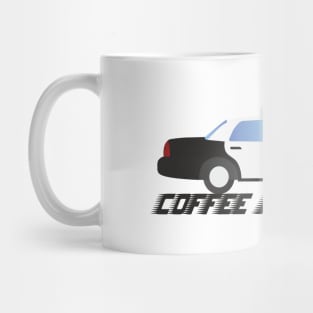 Police Car Patrol Officers Like Coffee and Donuts Mug